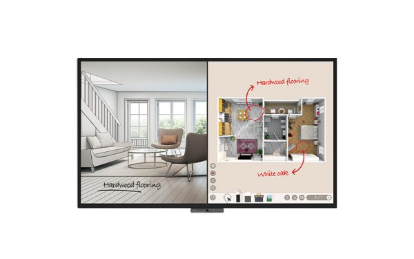 benq duoboard cp8601k interactive flat panel 1 gallery BenQ DuoBoard CP8601K